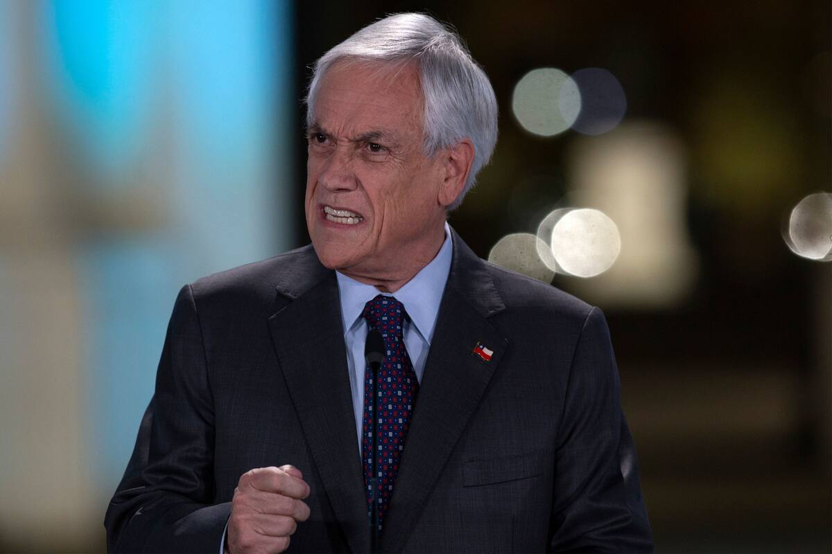 El presidente chileno Sebastián Piñera
