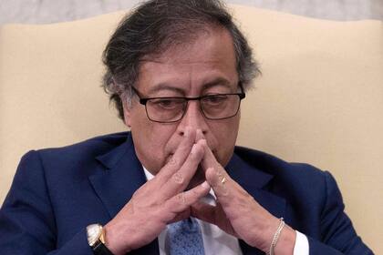 El presidente colombiano Gustavo Petro