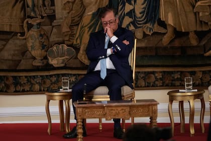 El presidente colombiano, Gustavo Petro, en Bogotá. (AP/Fernando Vergara, Archivo)