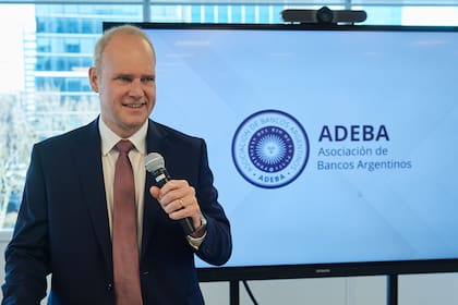 El presidente de Adeba, Javier Bolzico.