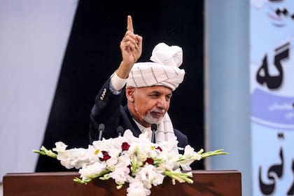 El presidente de Afganistán Ashraf Ghani