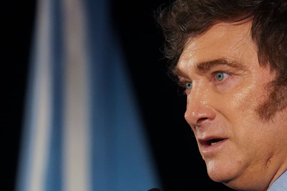 El presidente de Argentina, Javier Milei (AP Foto/Matilde Campodónico)