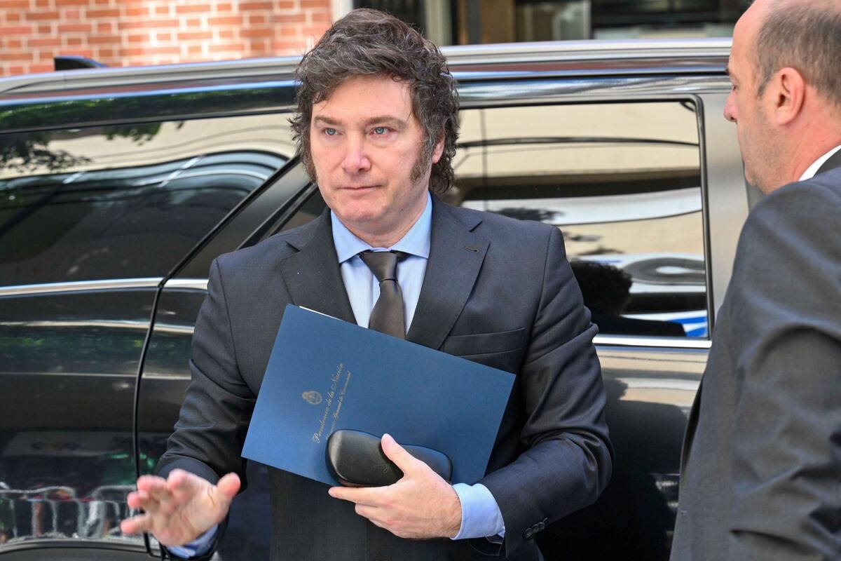 El presidente de Argentina, Javier Milei VICTORIA GESUALDI/TÉLAM