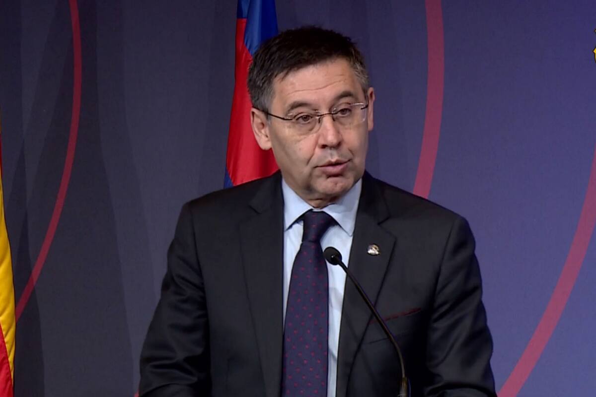 El presidente de Barcelona dio una conferencia de prensa en la que confirmó la desvinculación de I3Ventures.