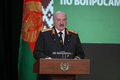 El presidente de Bielorrusia, Alexander Lukashenko