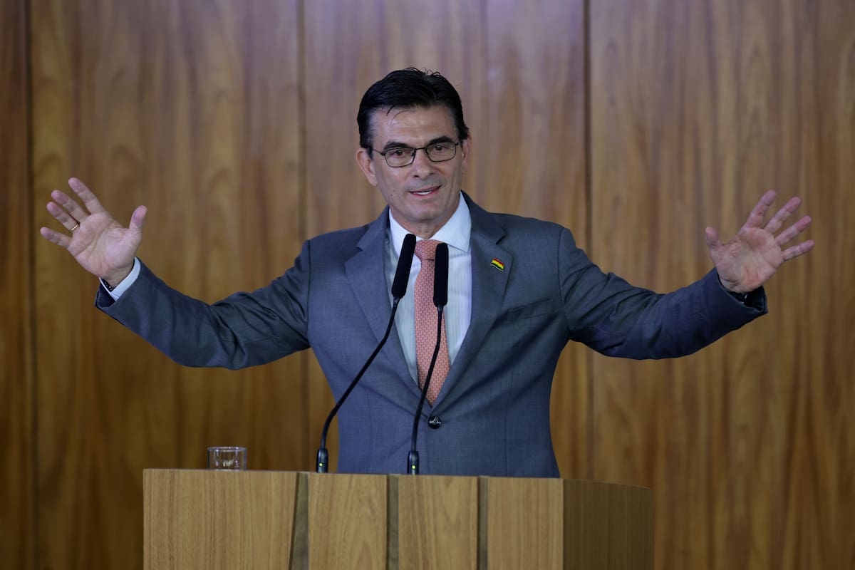 El presidente de Bolivia, Rodrigo Paz (Archivo)