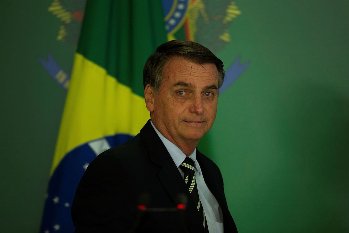 El presidente de Brasil, Jair Bolsonaro