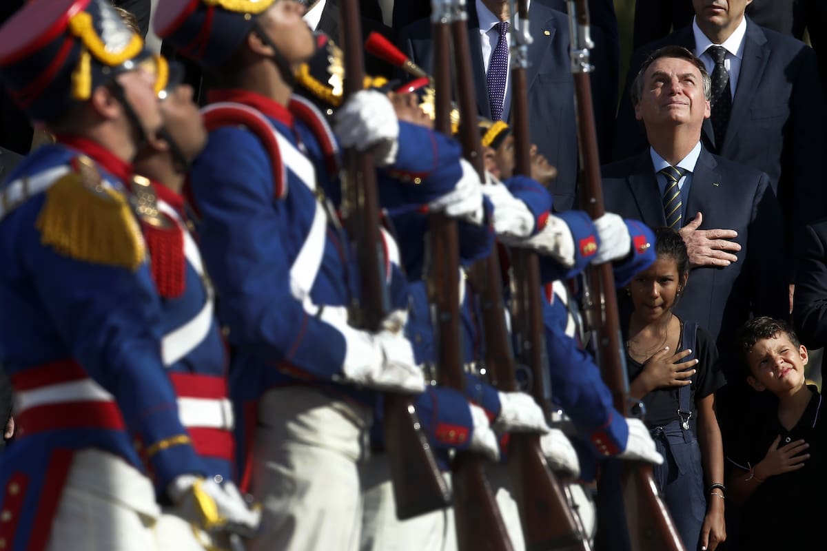 El presidente de Brasil, Jair Bolsonaro