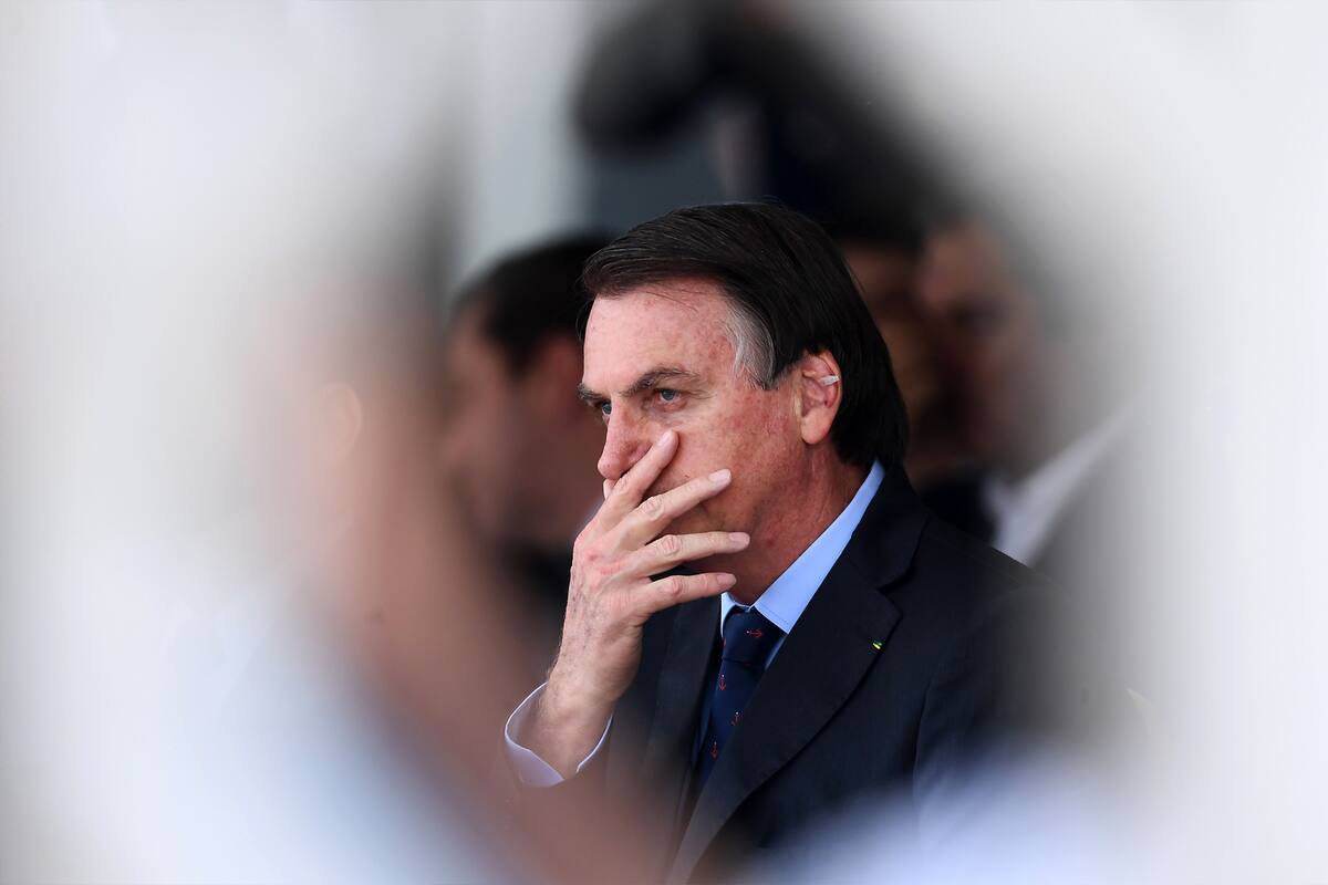 El presidente de Brasil Jair Bolsonaro