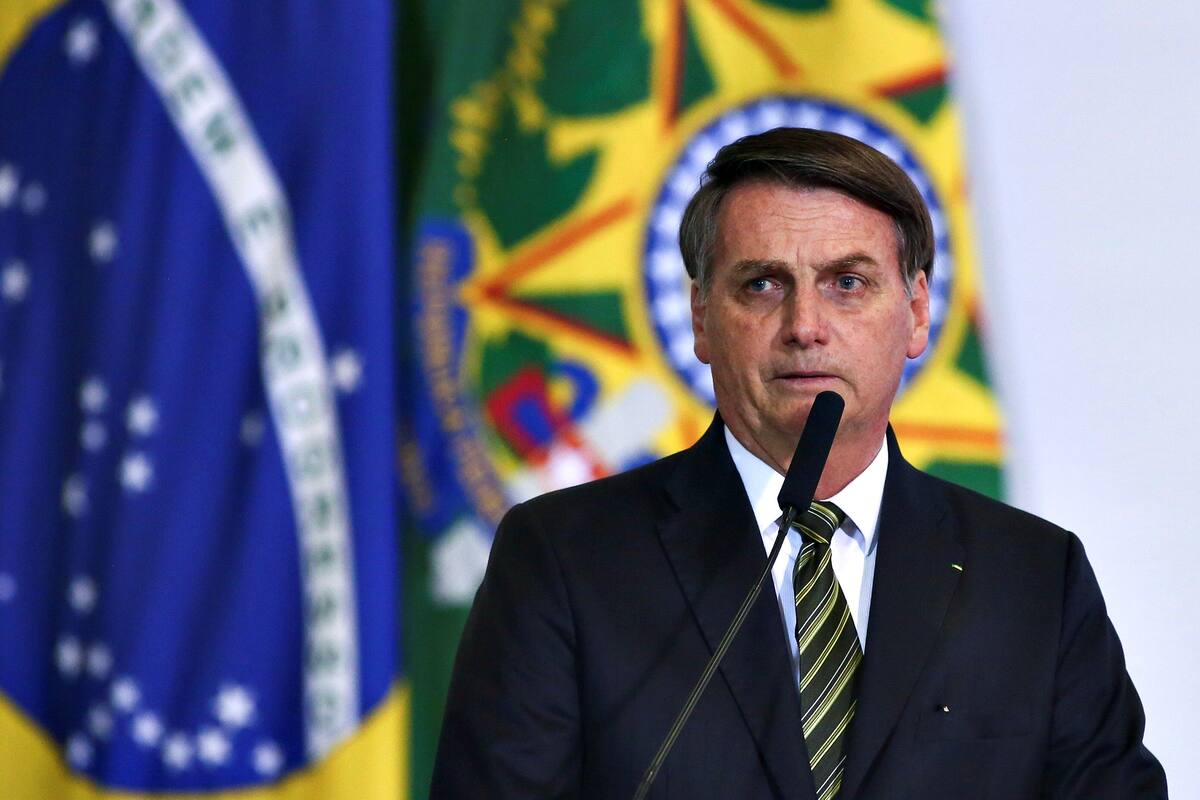 El presidente de Brasil, Jair Bolsonaro