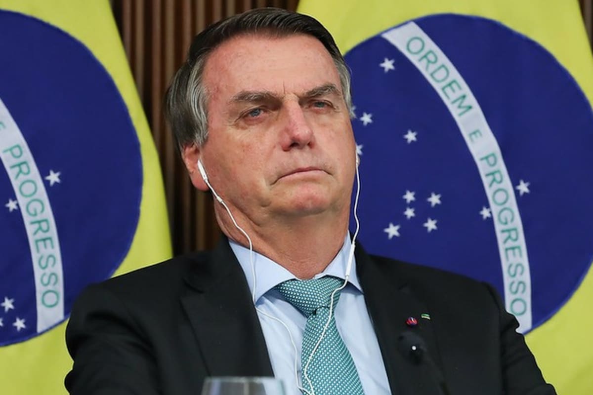 El presidente de Brasil Jair Bolsonaro