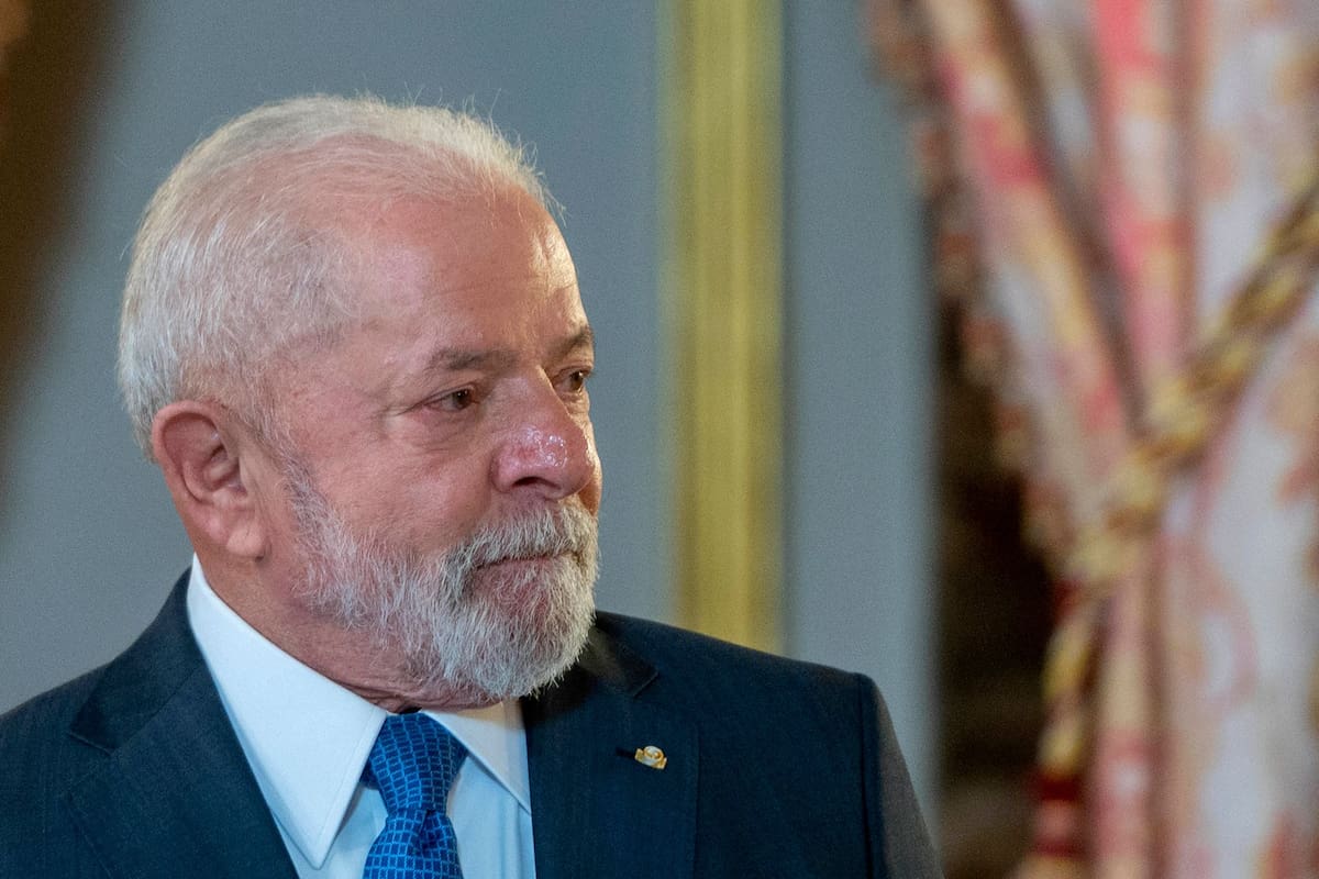 El presidente de Brasil, Luiz Inacio Lula da Silva