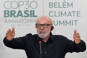 El presidente de Brasil Lula da Silva en la COP30 en Belém