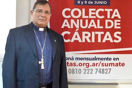 El presidente de Cáritas, monseñor Carlos Tissera, presentó los resultados de la campaña alimentaria nacional realizada entre el 27 de septiembre y el 18 de octubre