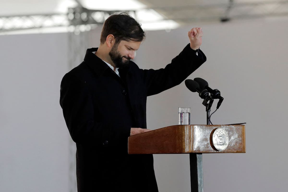 El presidente de Chile, Gabriel Boric (TÉLAM/ELB)