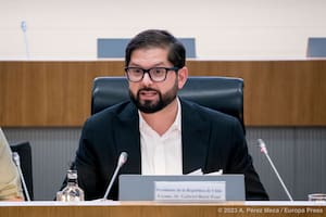 El presidente de Chile, Gabriel Boric, a 14 de julio de 2023
