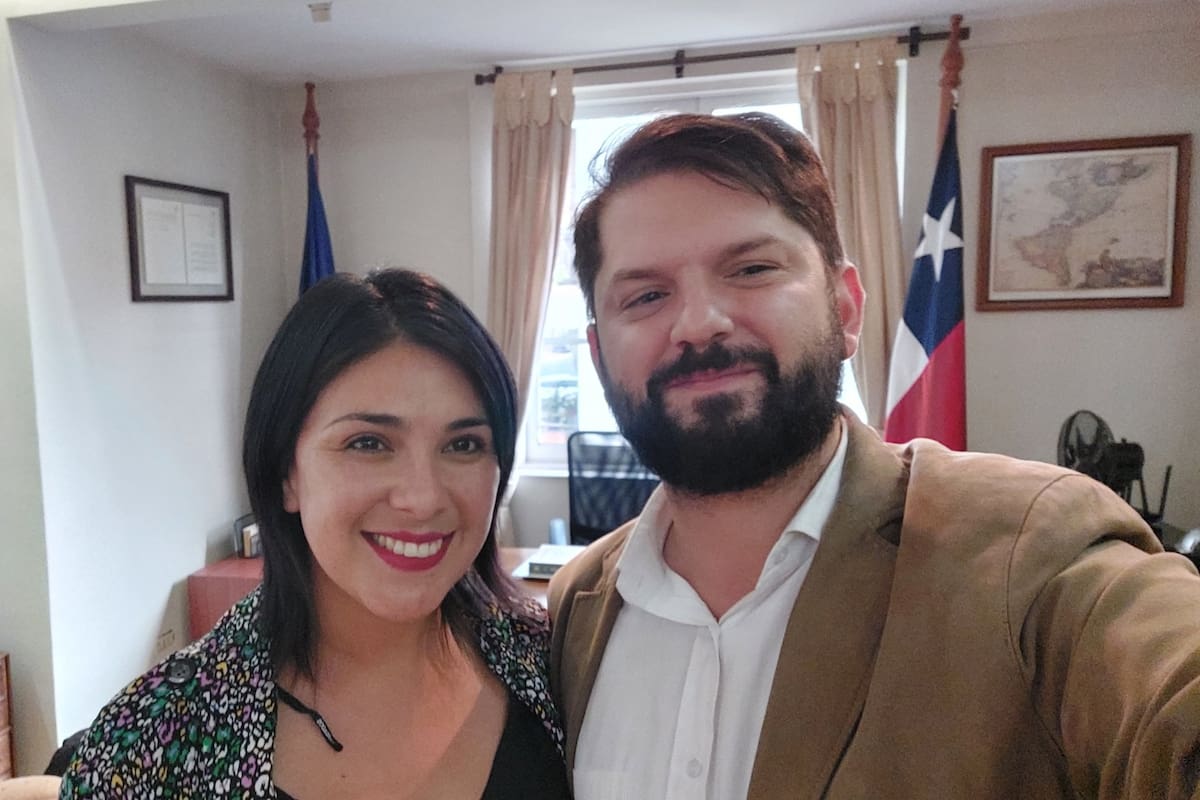 El presidente de Chile, Gabriel Boric, y la presidenta de la Cámara de Diputados Karol Cariola se conocen desde sus épocas de militancia estudiantil