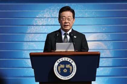 El presidente de Corea del Sur, Lee Jae Myung