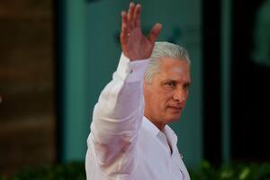 El presidente de Cuba, Miguel Díaz-Canel