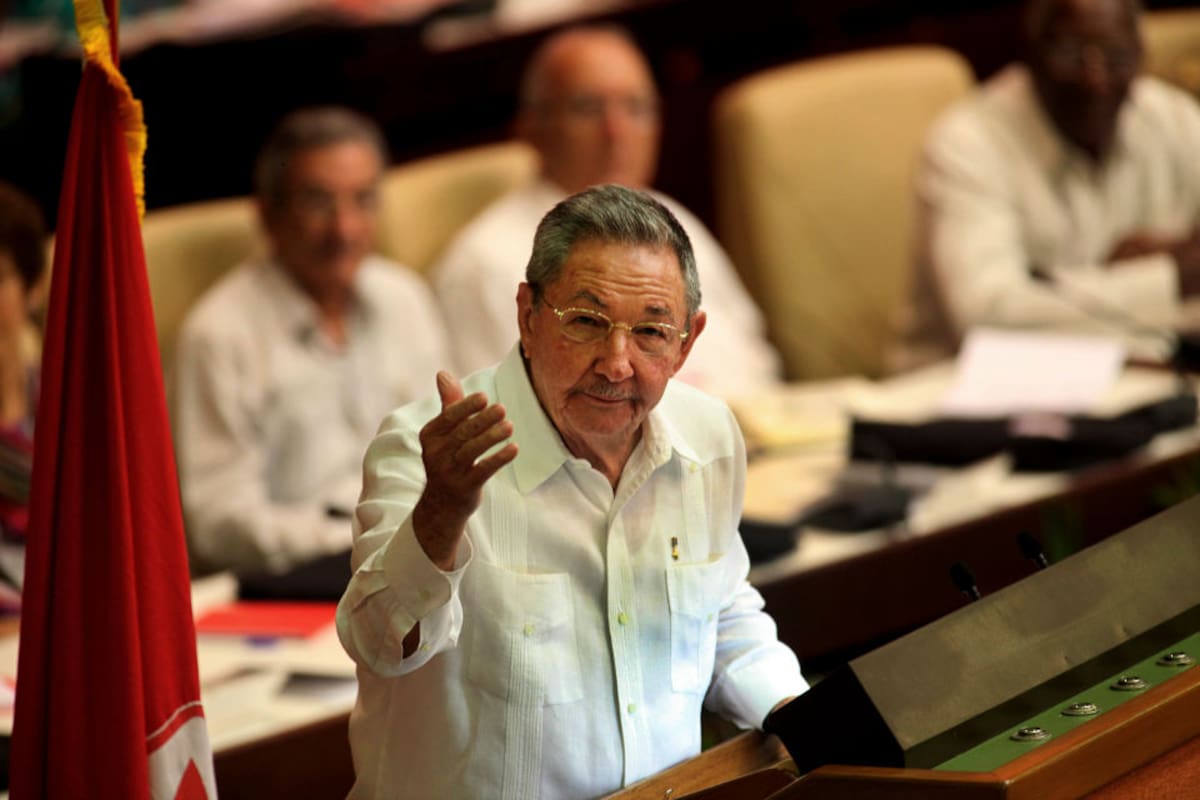 El presidente de Cuba, Raúl Castro.