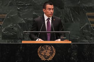 Ecuador pide en la ONU que países unan fuerzas para frenar al crimen organizado