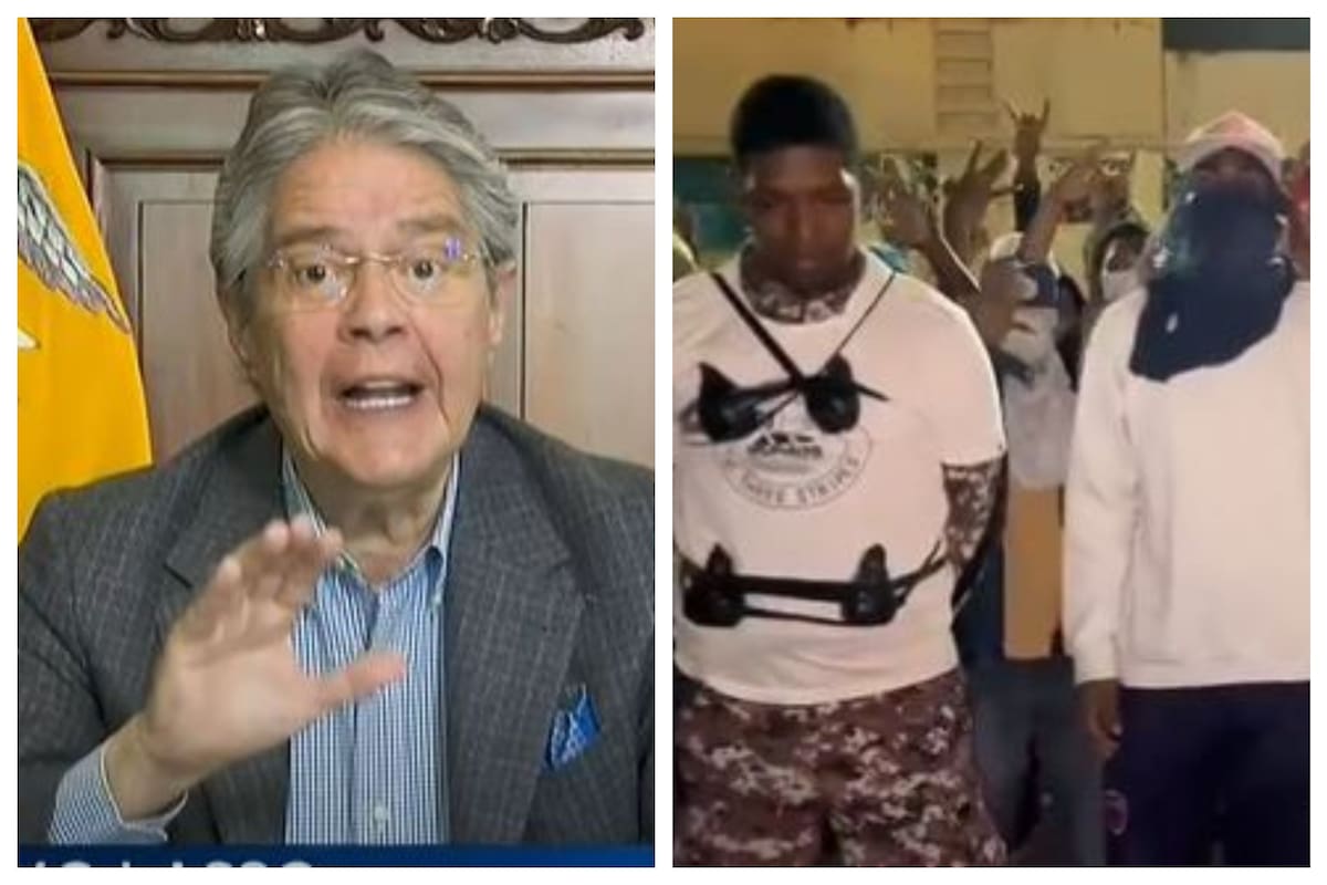 El presidente de Ecuador decretó toque de queda ante el desafío de las bandas narco en las cárceles.