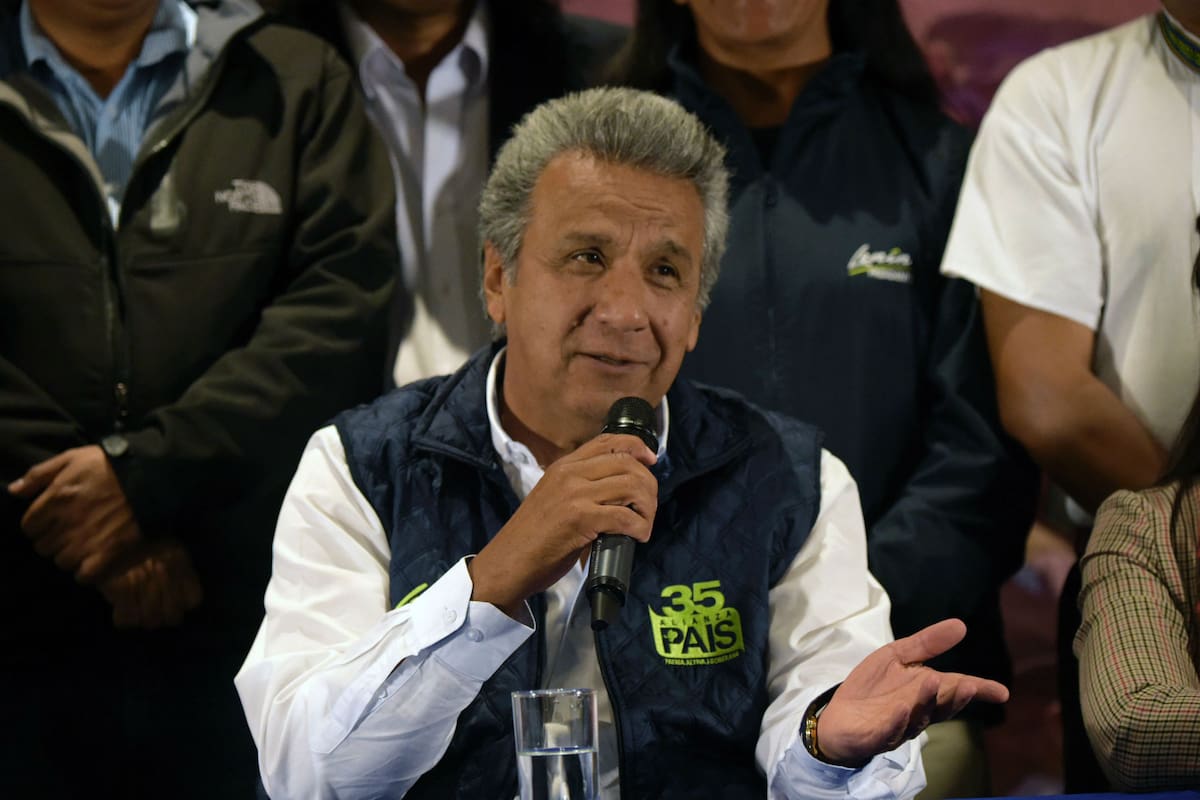 El presidente de Ecuador, Lenin Moreno