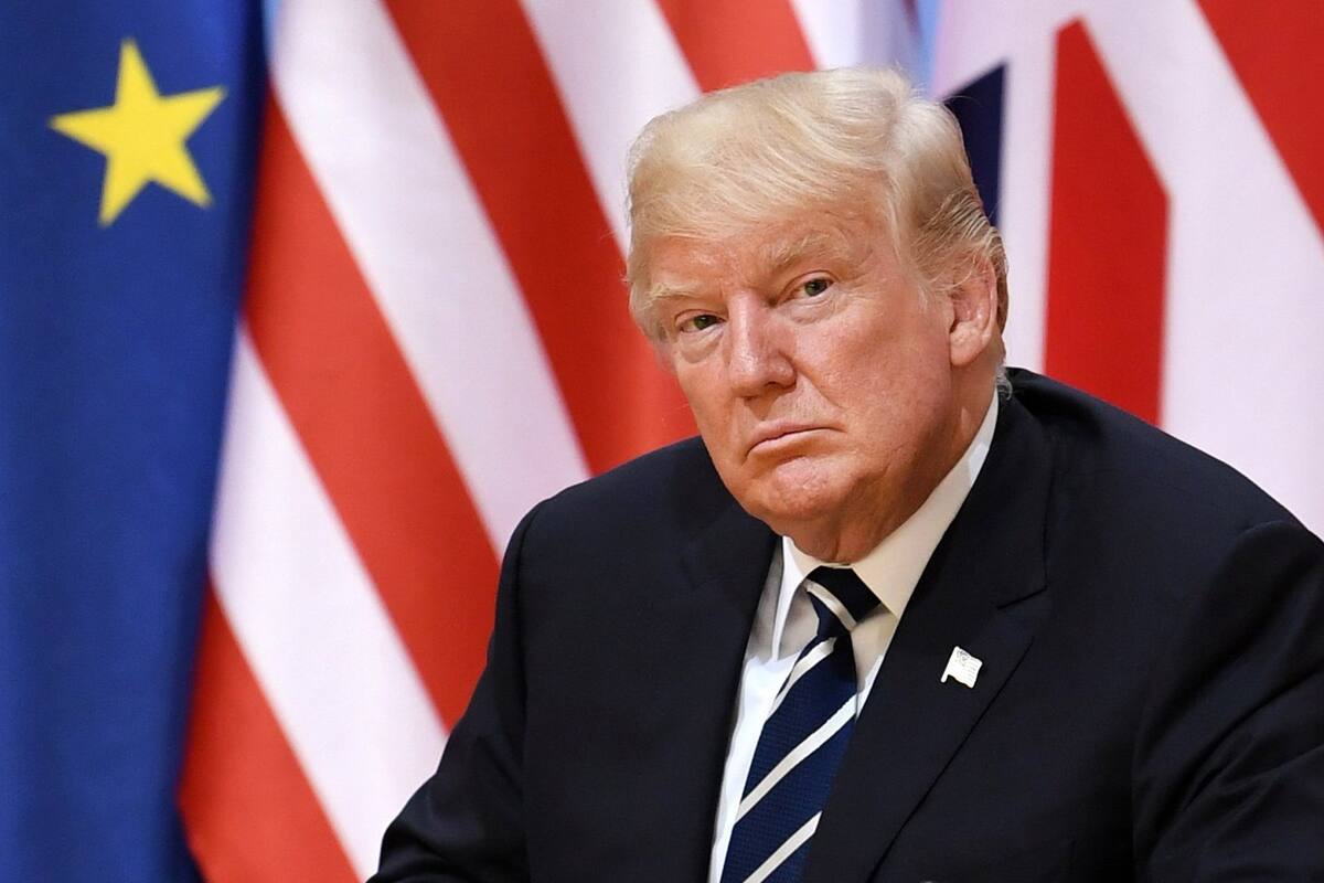 El presidente de EE. UU. Donald Trump