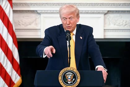 El presidente de EEUU, Donald Trump