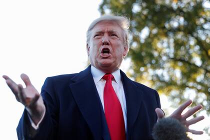 El presidente de EE.UU, Donald Trump, mantiene el enfrentamiento comercial con China