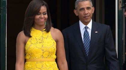 El presidente de Estados Unidos, Barack Obama, y la primera dama, Michelle
