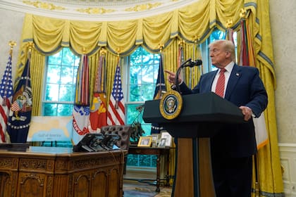 El presidente de Estados Unidos, Donald Trump