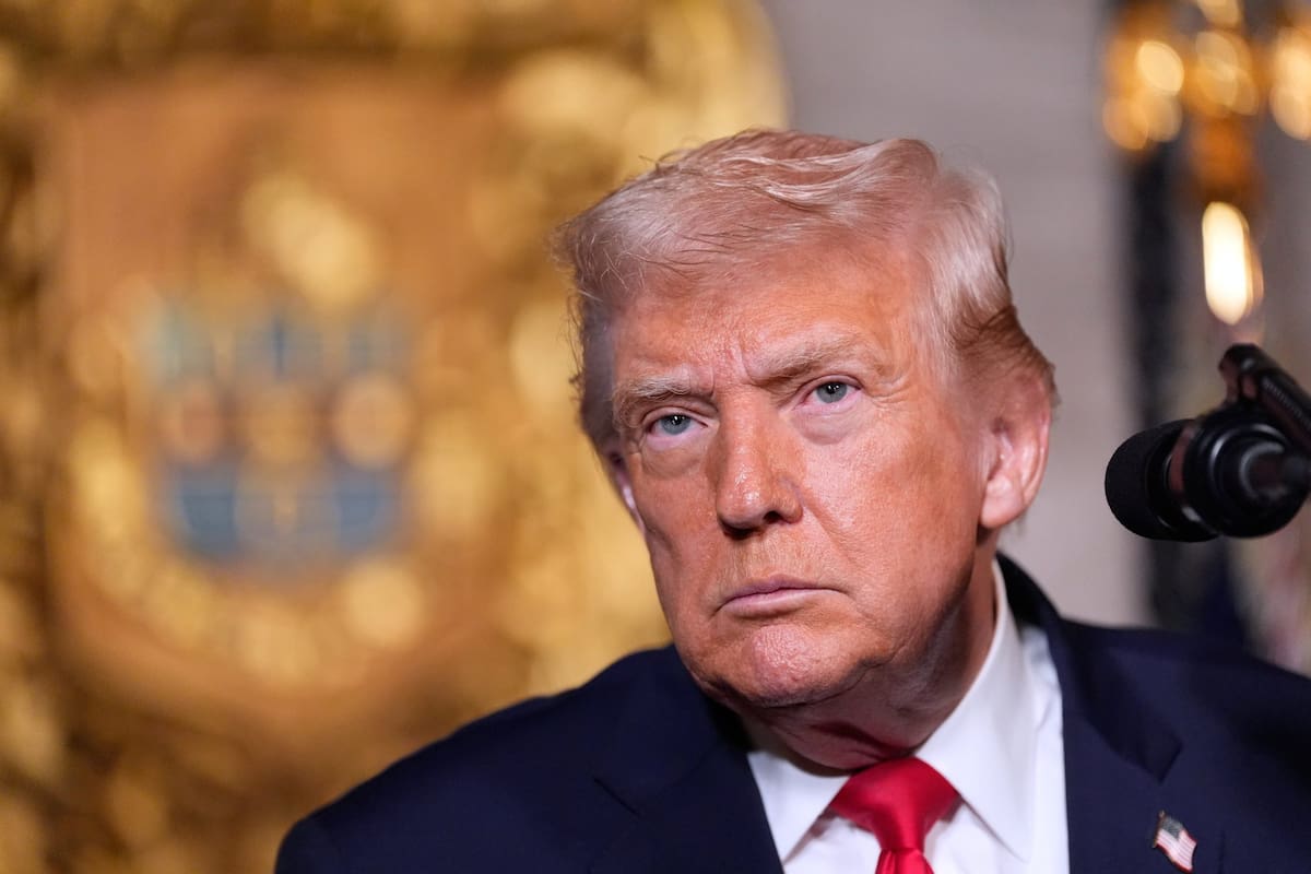 El presidente de Estados Unidos, Donald Trump