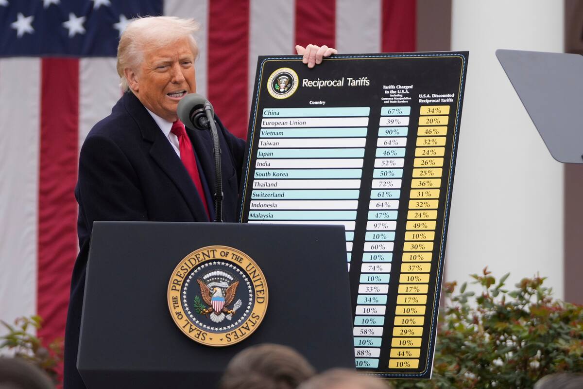 El presidente de Estados Unidos, Donald Trump