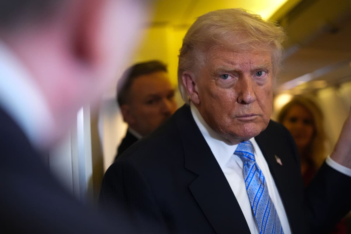 El presidente de Estados Unidos, Donald Trump