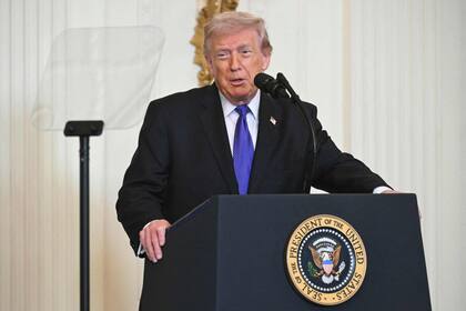 El presidente de Estados Unidos, Donald Trump