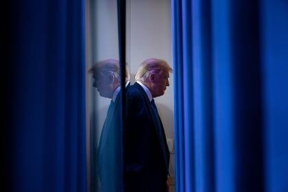 El presidente de Estados Unidos Donald Trump