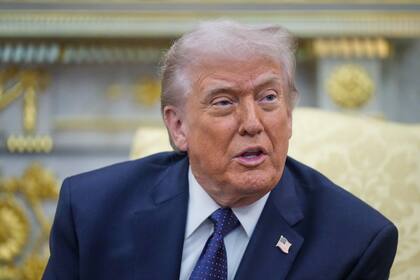 El presidente de Estados Unidos, Donald Trump