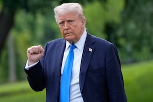El presidente de Estados Unidos Donald Trump