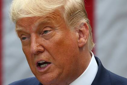 El presidente de Estados Unidos Donald Trump