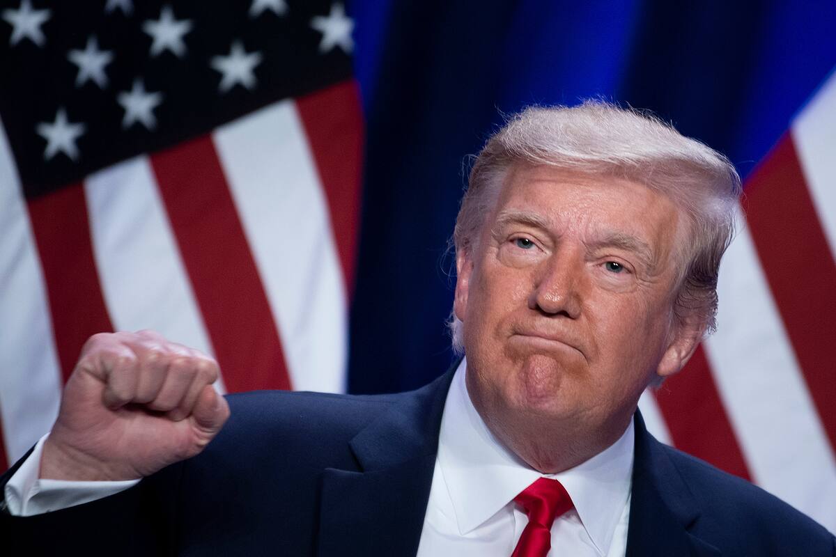 El presidente de Estados Unidos Donald Trump