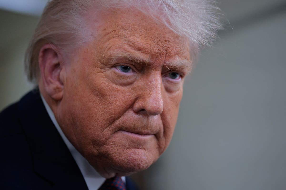 El presidente de Estados Unidos, Donald Trump