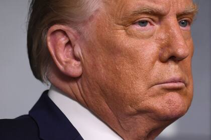 El presidente de Estados Unidos Donald Trump