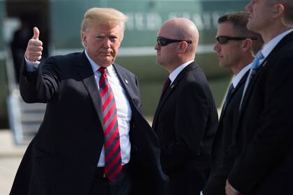 El presidente de Estados Unidos, Donald Trump,