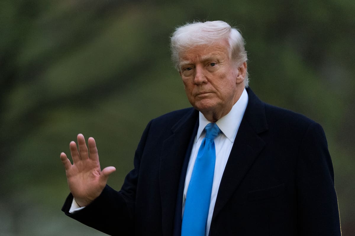 El presidente de Estados Unidos, Donald Trump