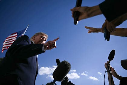El presidente de Estados Unidos, Donald Trump