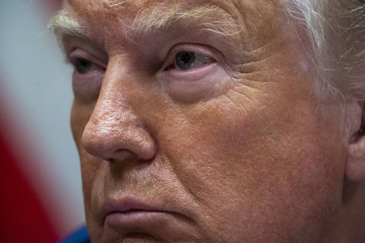 El presidente de Estados Unidos Donald Trump