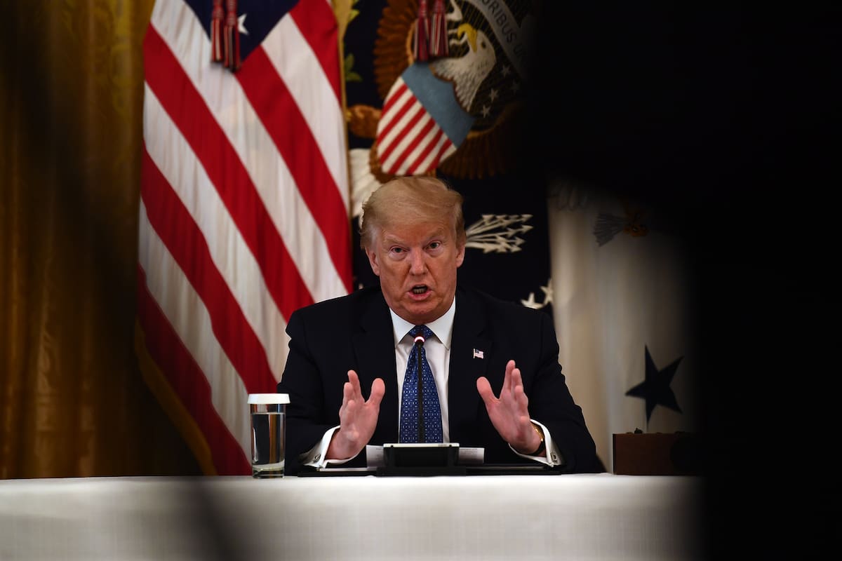 El presidente de Estados Unidos, Donald Trump, responsabilizó a China por las muerte de coronavirus en todo el mundo