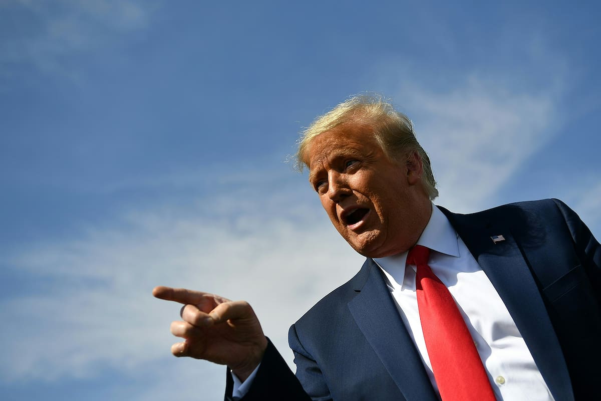 El presidente de Estados Unidos, Donald Trump, prometió a sus partidarios de pedir cuentas a ciertas empresas, como Google, por presuntamente sofocar las voces conservadoras