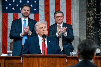 El presidente de Estados Unidos, Donald Trump, ofreció su discurso sobre el Estado de la Unión ante un pleno del Congreso